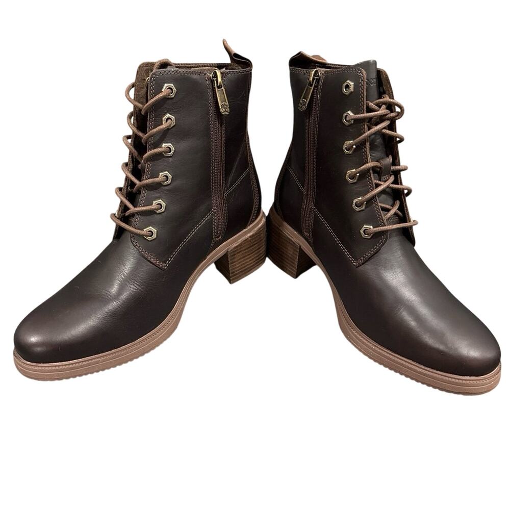 Timberland Dalston Vibe Women Mid Chelsea Boot - Chestnut - Size: 6.5